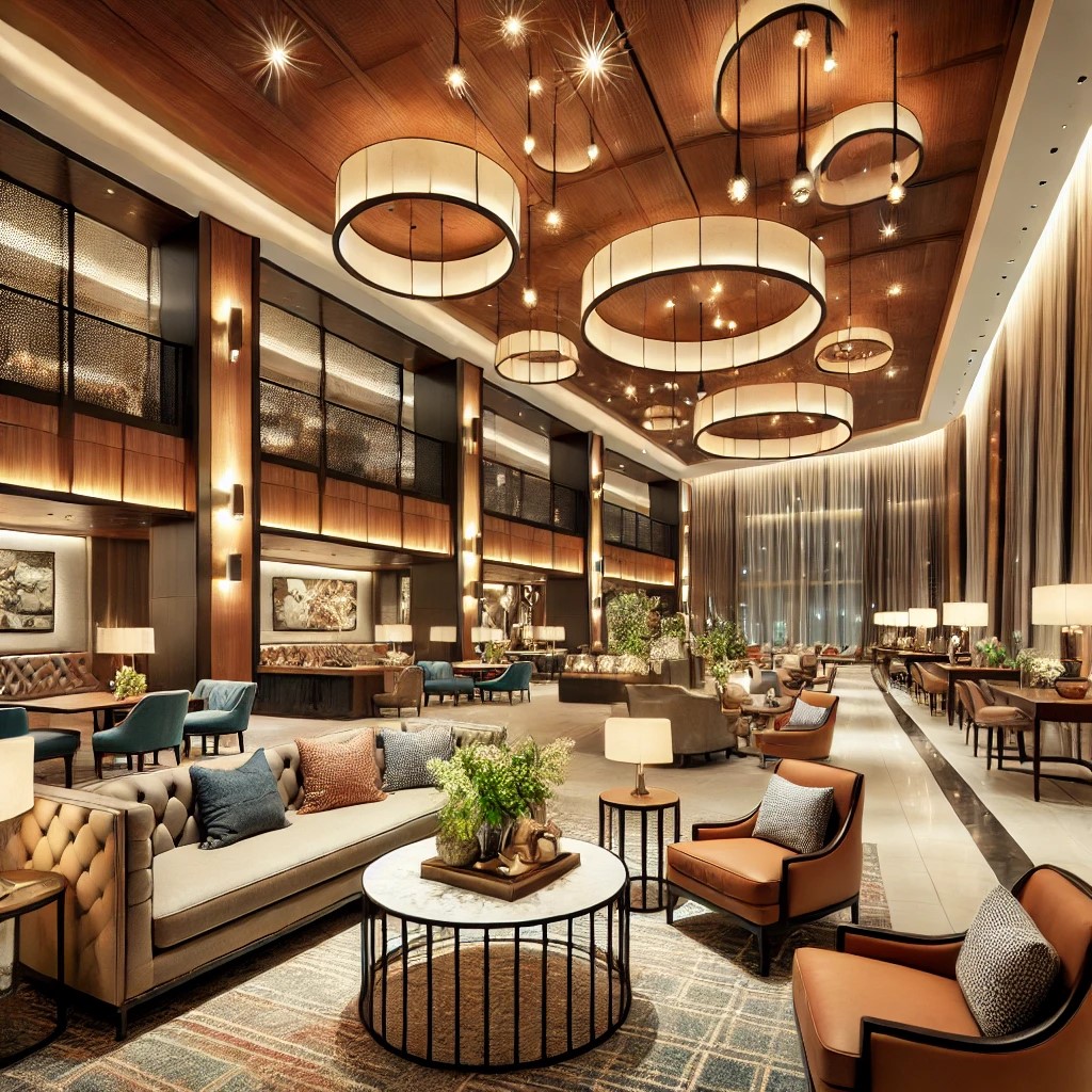 Embassy Suites Tuscaloosa mock up of interior 